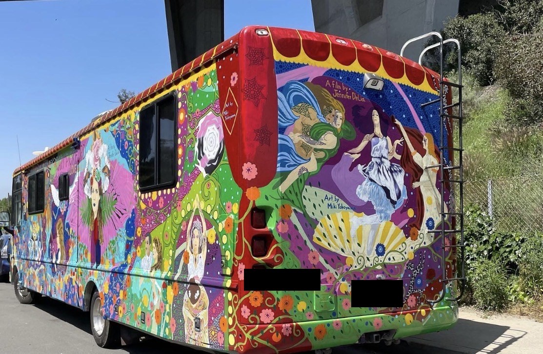 Pinkford RV painted rear view