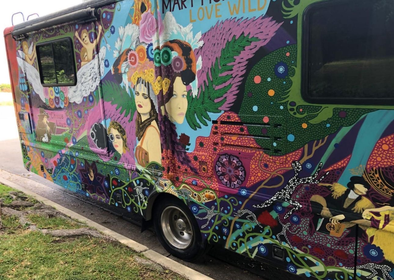 Pinkford RV mural detail